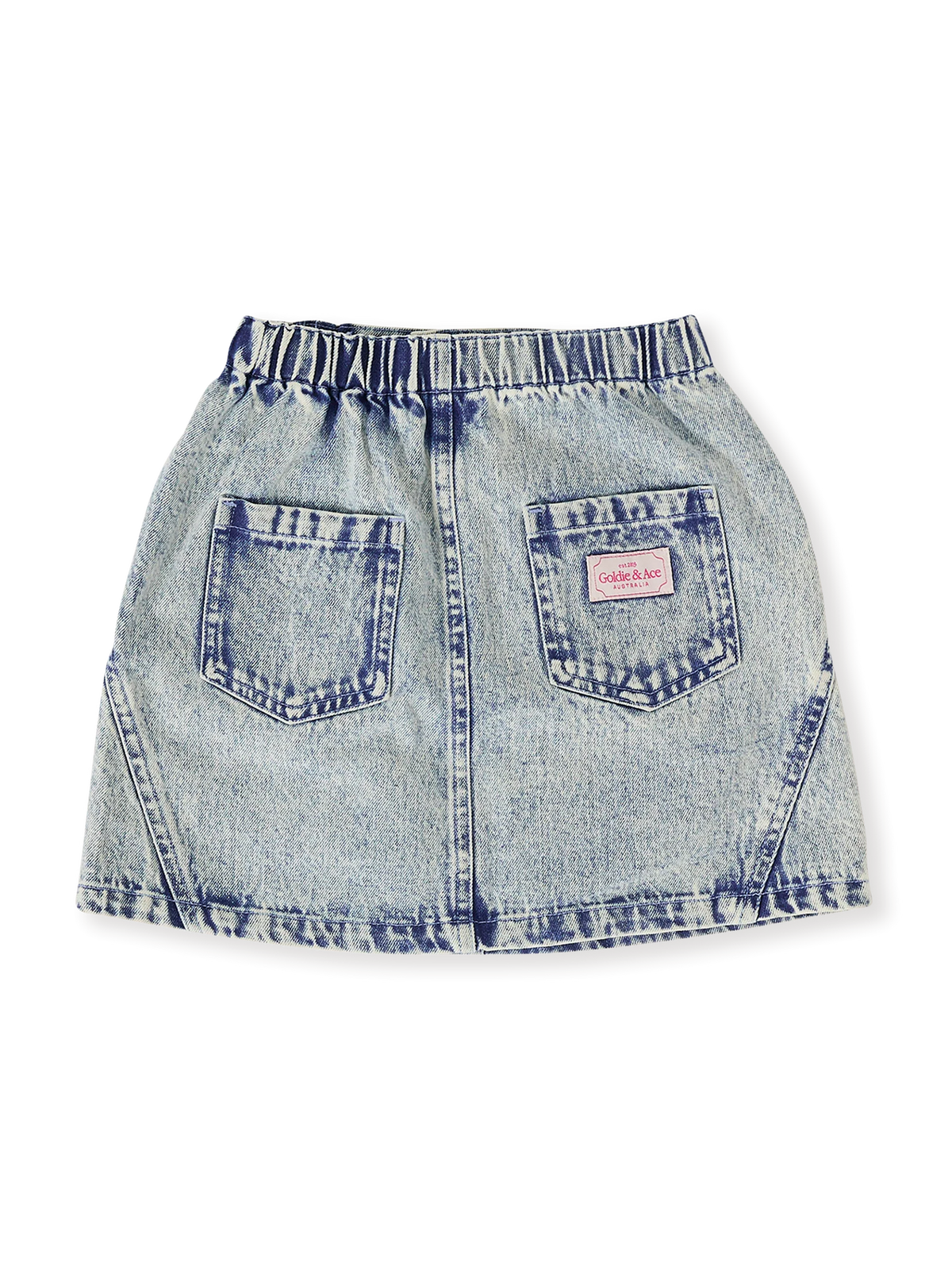 ESTA A-LINE DENIM SKIRT
