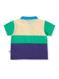 LEWIS COLOUR BLOCK POLO SHIRT