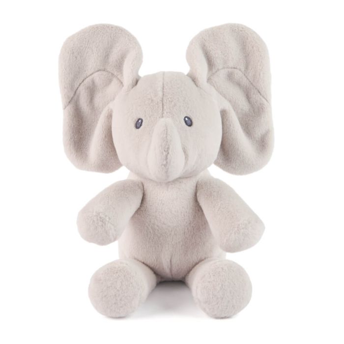 Flappy Elephant Handheld Peek-a-boo Plush