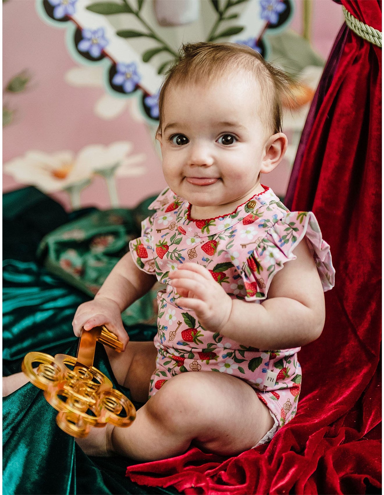Bijou Bodysuit - Pink