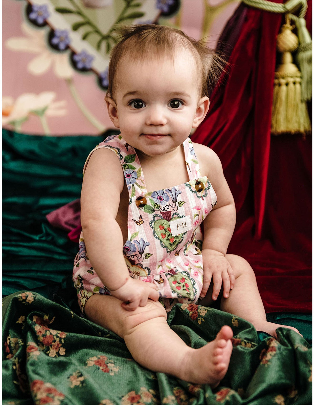 Lulu Shortall - Pink Stripe