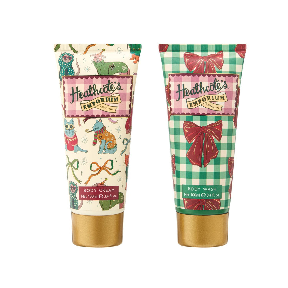 Heathcote&#39;s Emporium - Festive Body Care Tin