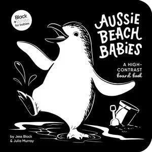 High Contrast Book - AUSSIE BEACH BABIES yy Jess Black