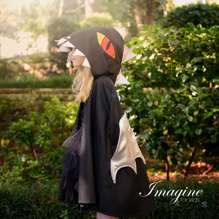 Hooded Dragon Cape