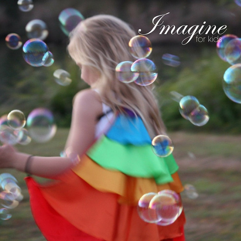 Satin Rainbow Bright Wings