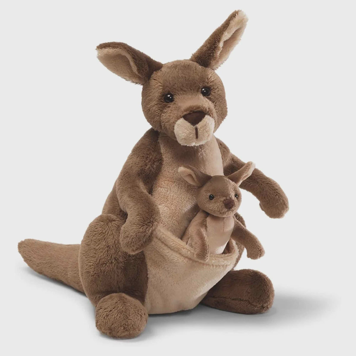 Jirra Kangaroo with Removable Joey