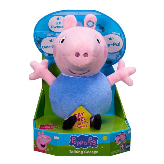 TALKING GEORGE SOFT TOY