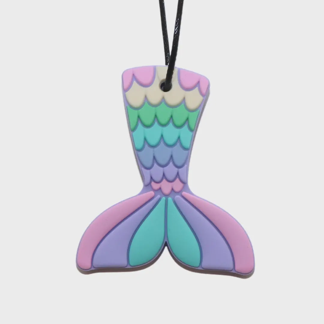 Mermaid Tail Pendant - Pastel