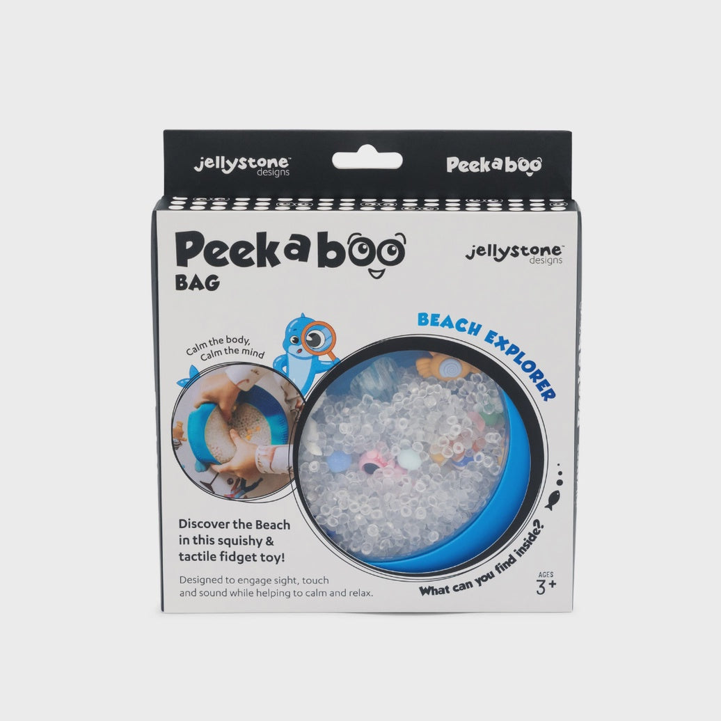 Peekaboo Sensory Bag - Beach