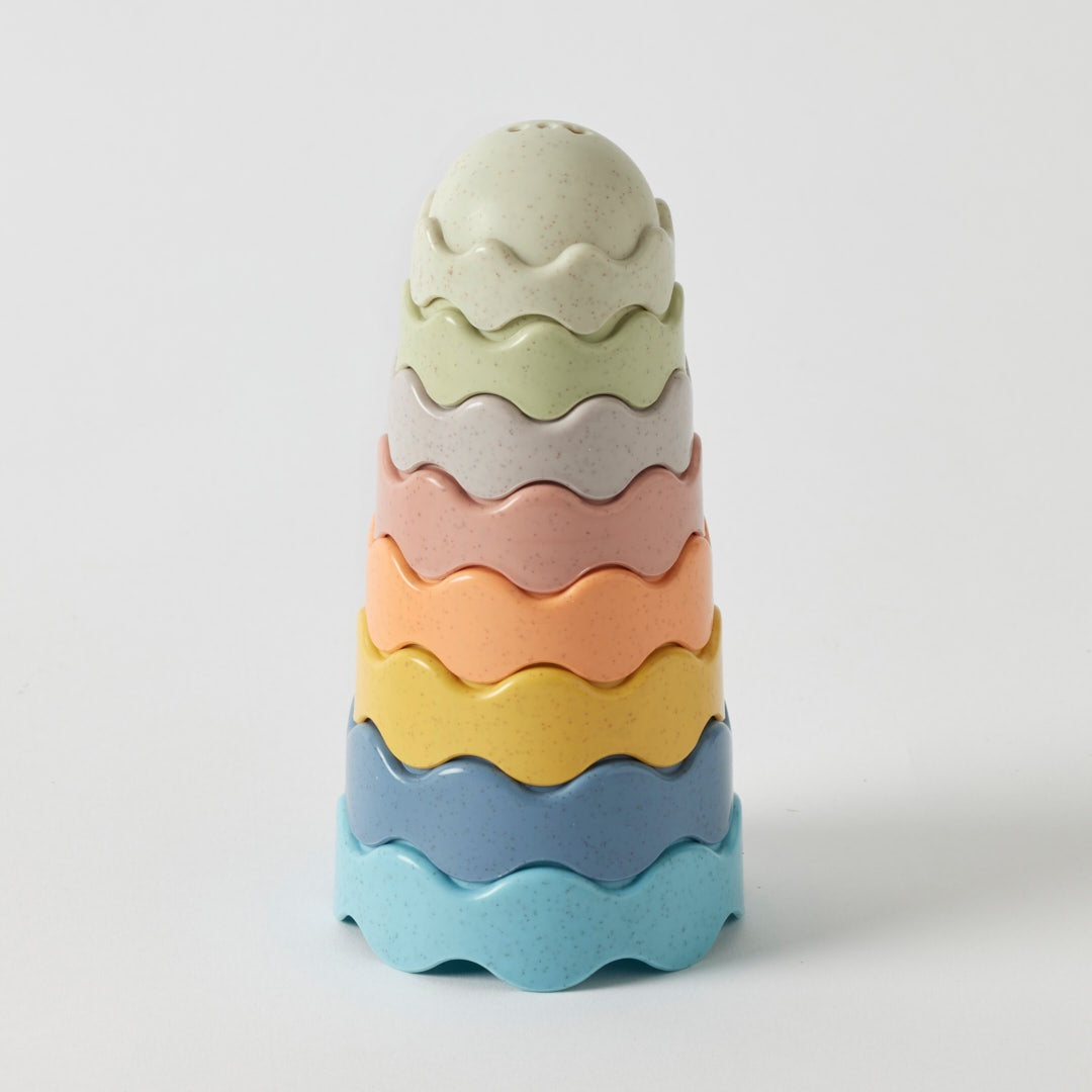 Eco-Friendly Wave Shape Stackers
