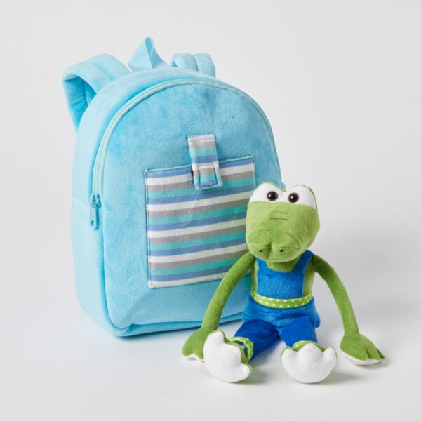 Plush Croc Buddy Backpack