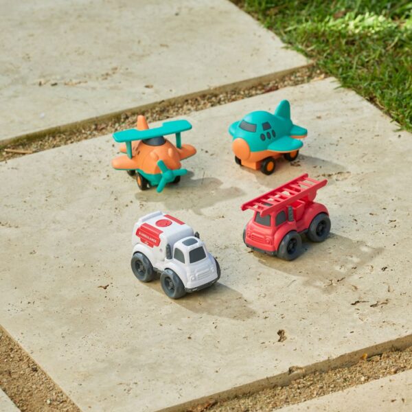 Bioplastic Car & Plane Set - 3 Combinations