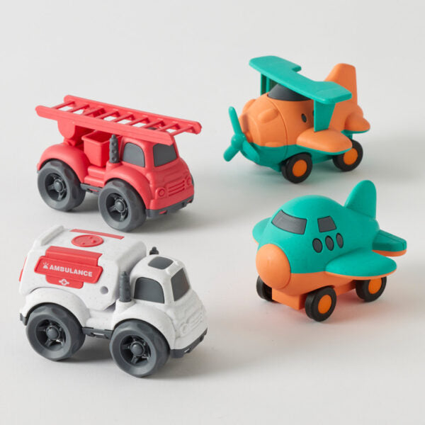 Bioplastic Car &amp; Plane Set - 3 Combinations