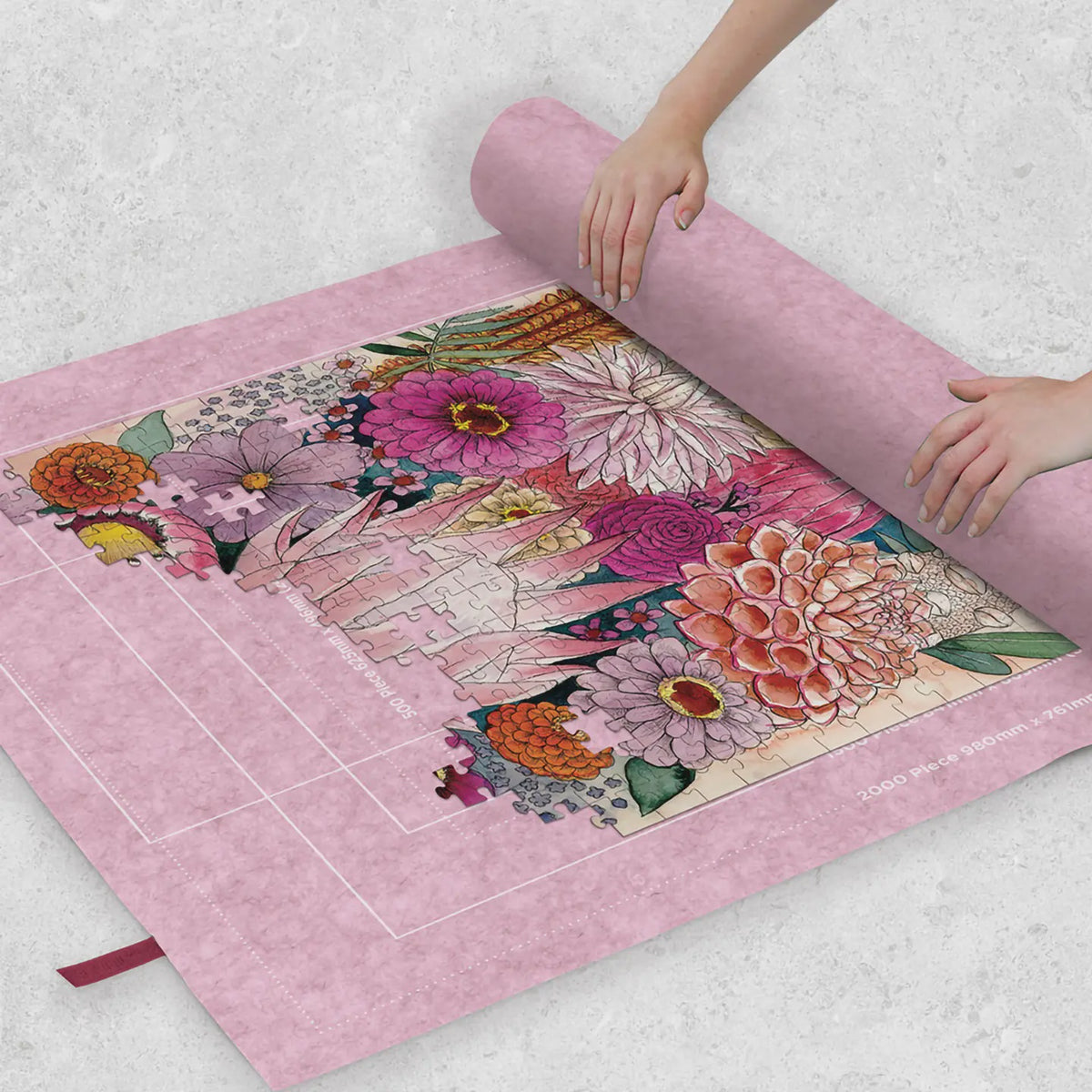 Jigsaw Puzzle Felt Roll