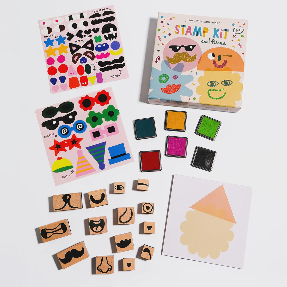 Stamp Kit - Cool Faces