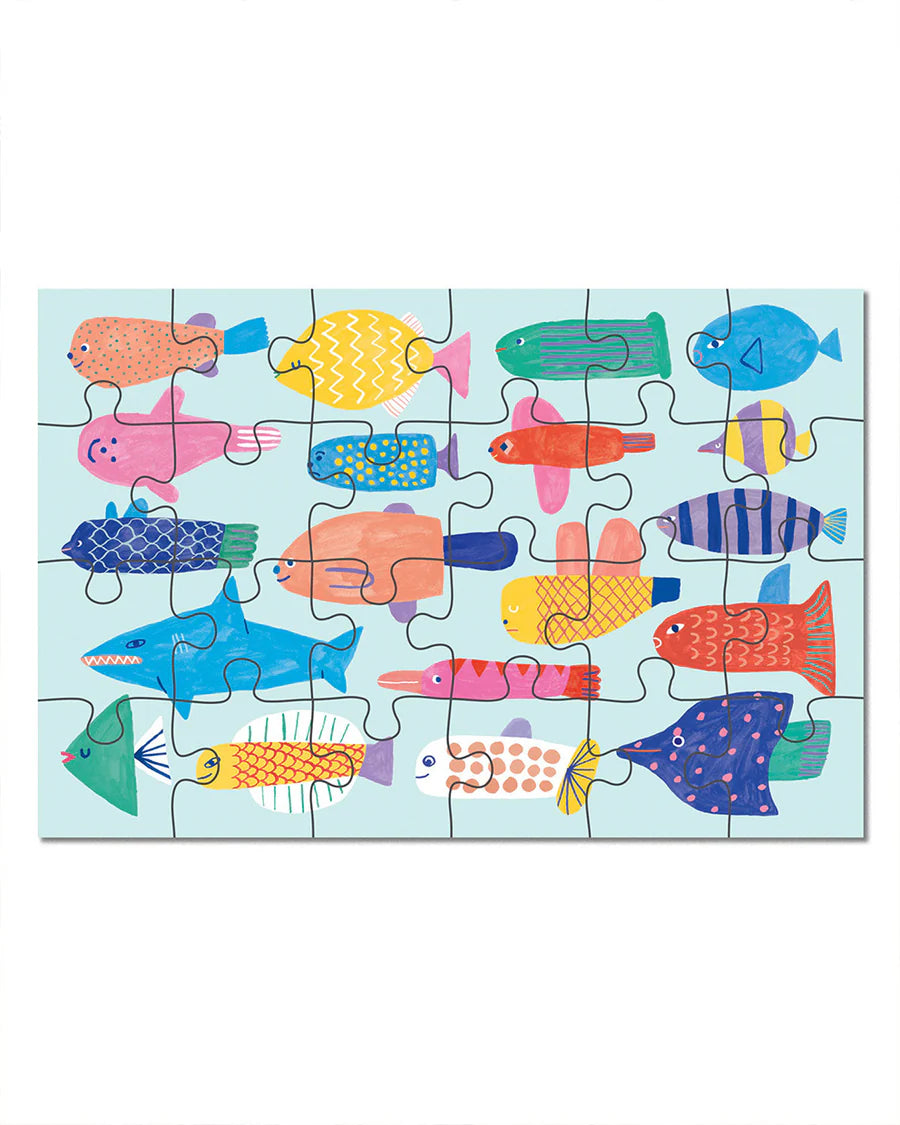 24 Piece Kids Puzzle - Rainbow Reef