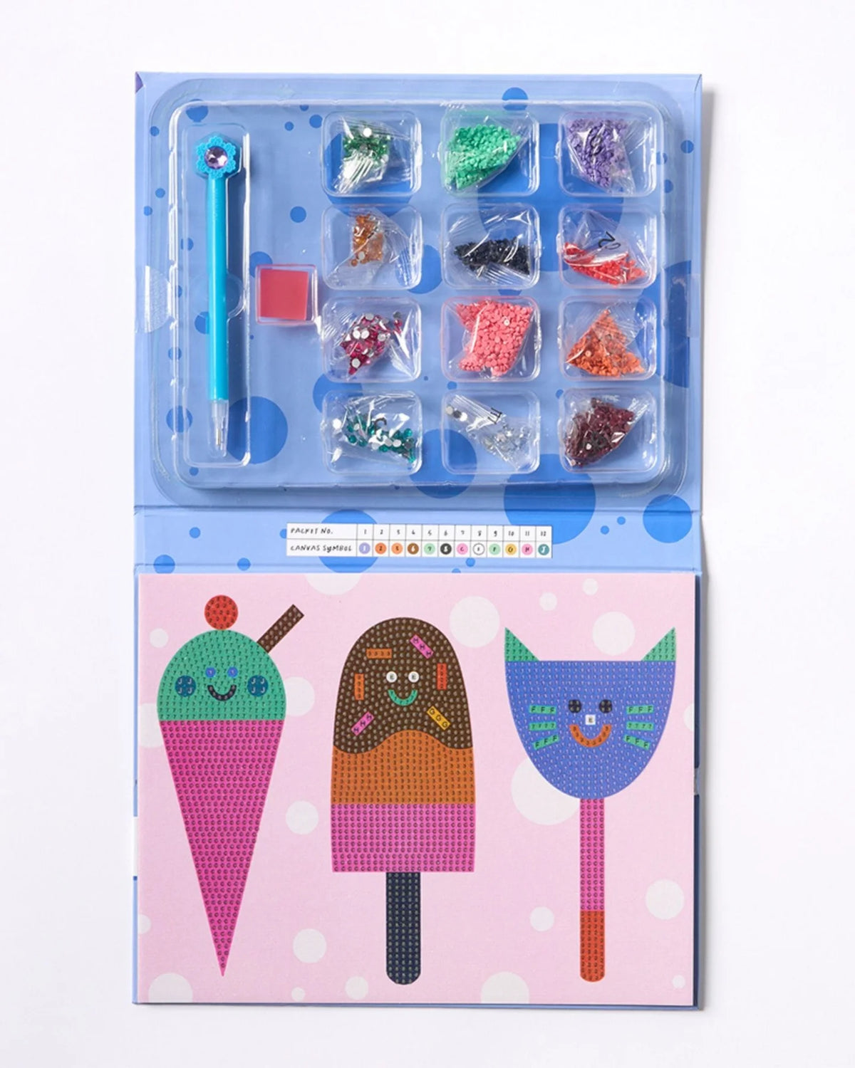 Kids Sparkle Art Kit - Yum! Yum! Yum!