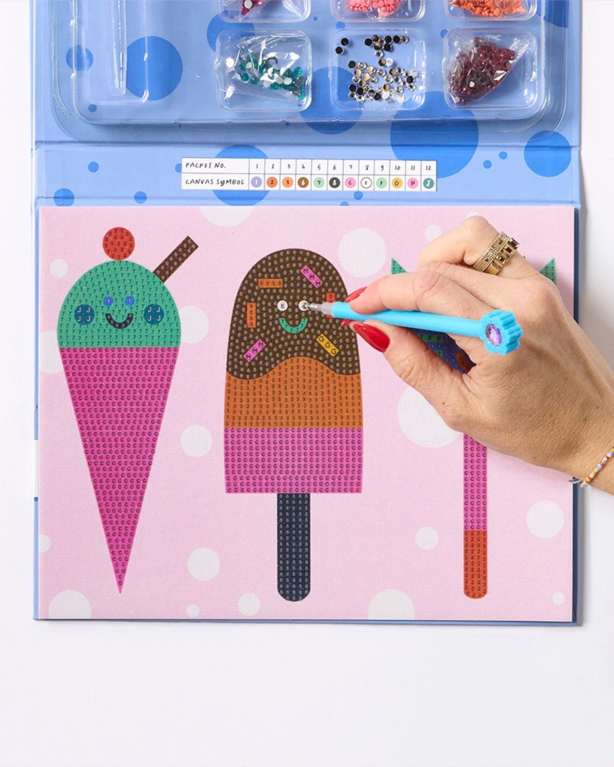 Kids Sparkle Art Kit - Yum! Yum! Yum!