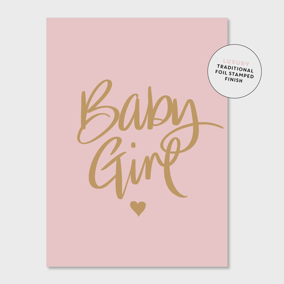 Gift Tag - Baby Girl Script