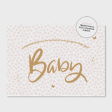 Greeting Card - Baby Hearts - Pink