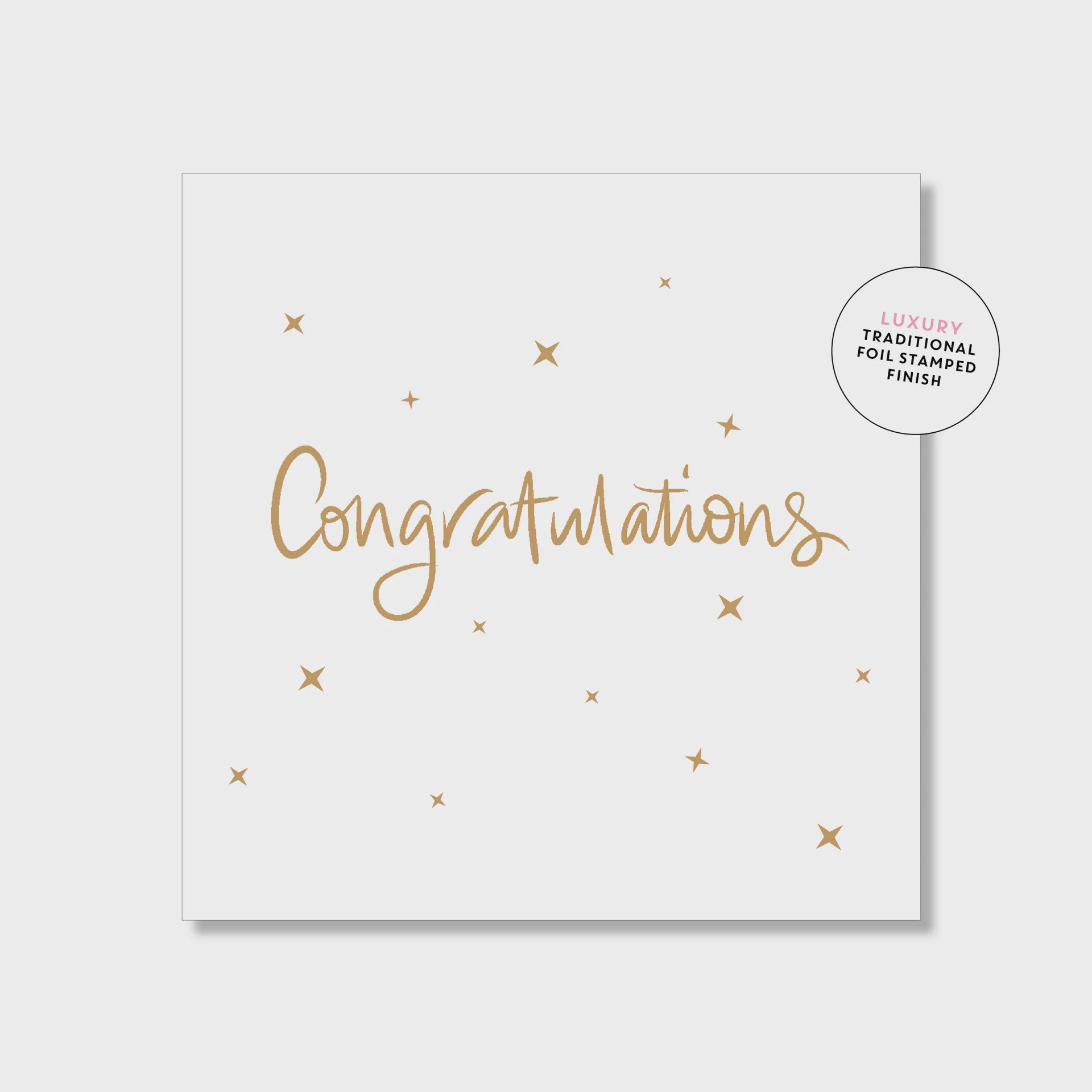 Mini Card - Congratulations Script