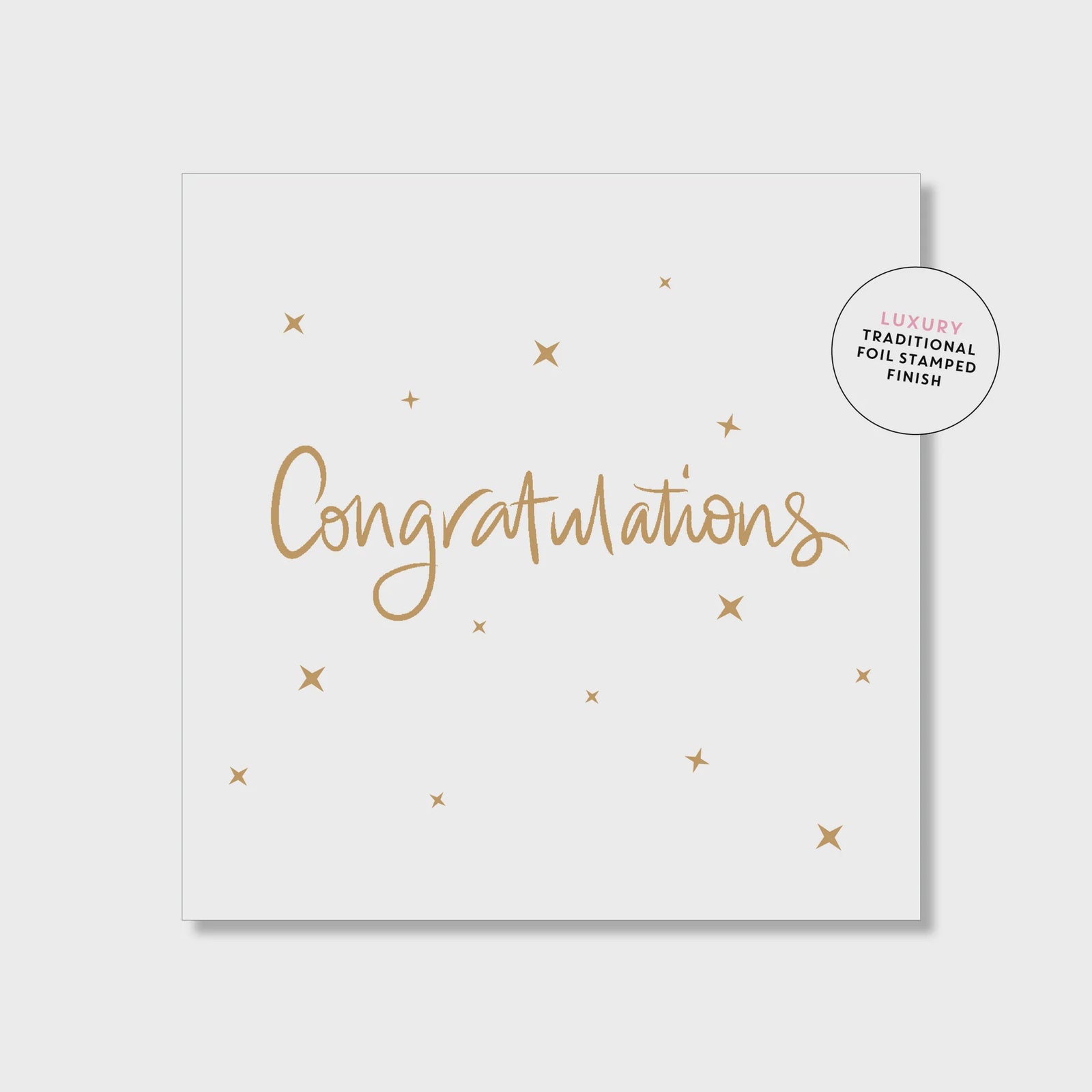 Mini Card - Congratulations Script