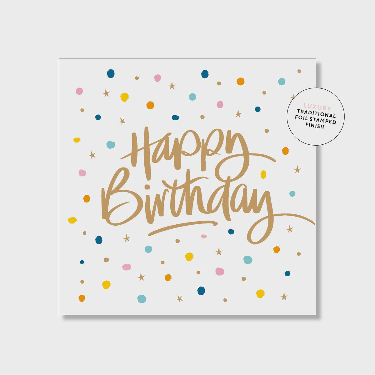 Mini Card - Pretty Confetti Birthday