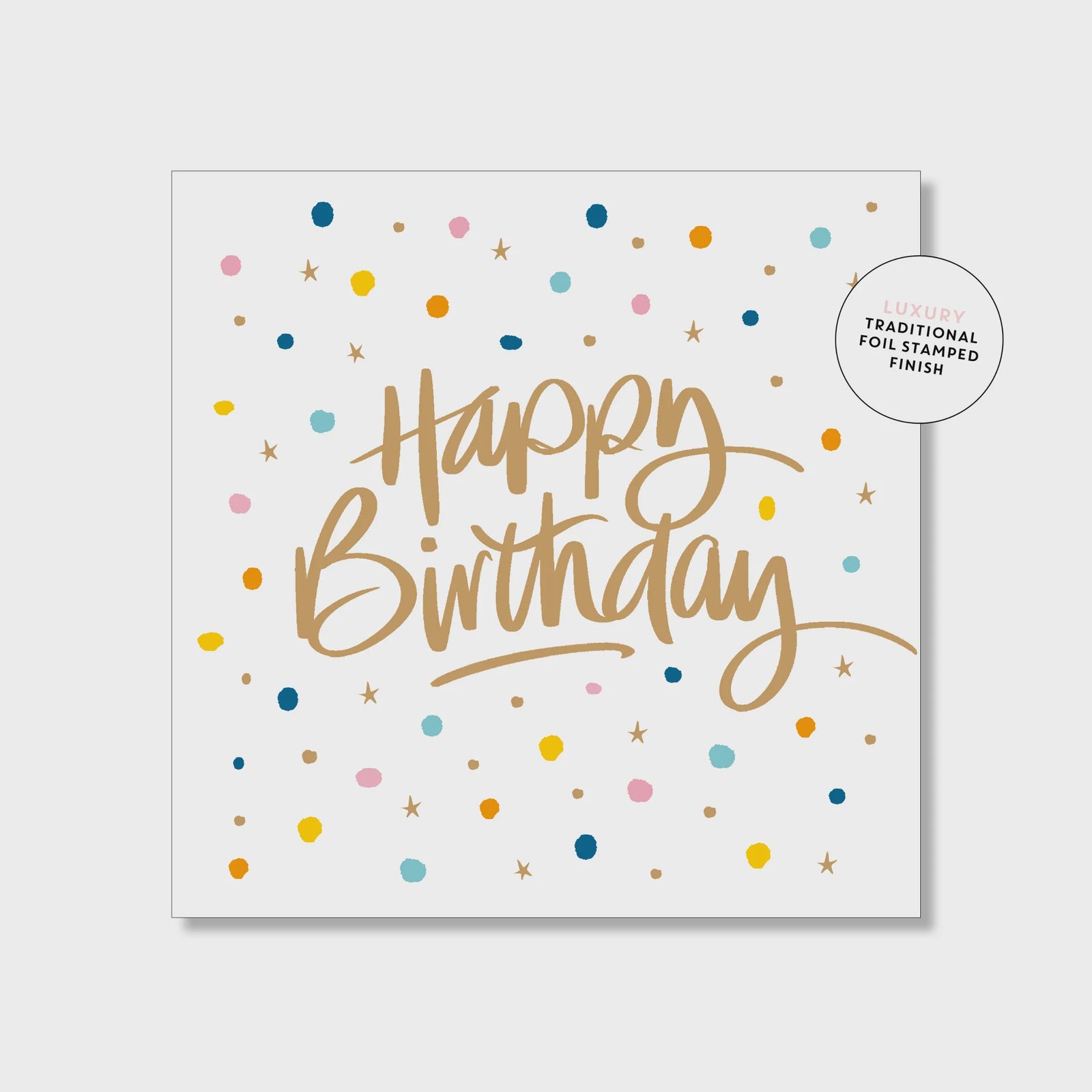 Mini Card - Pretty Confetti Birthday