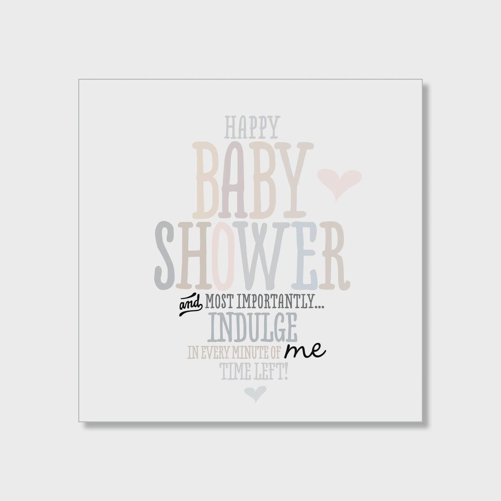 Mini Card - Baby Shower Words of Wisdom