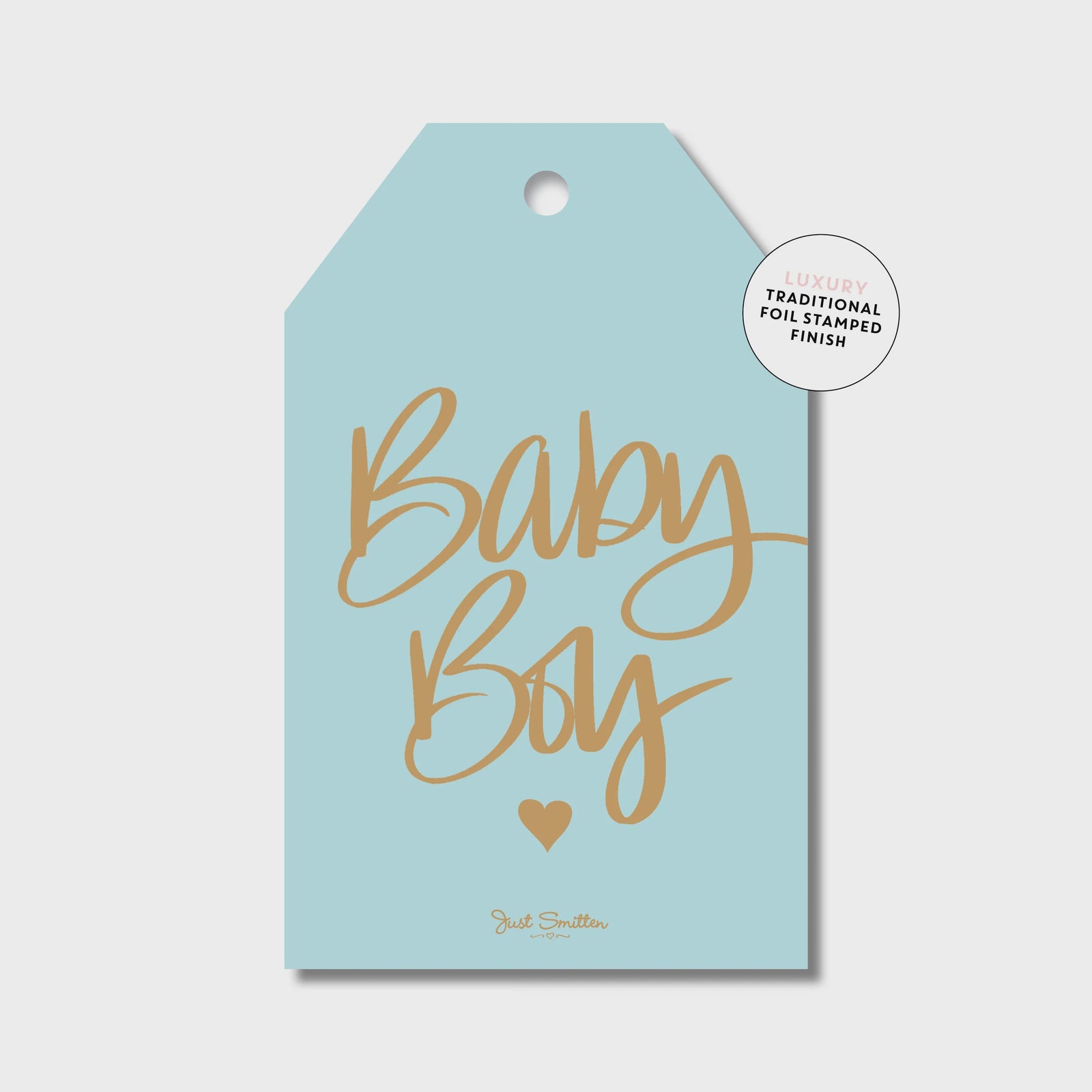 Gift Tag - Baby Boy Script