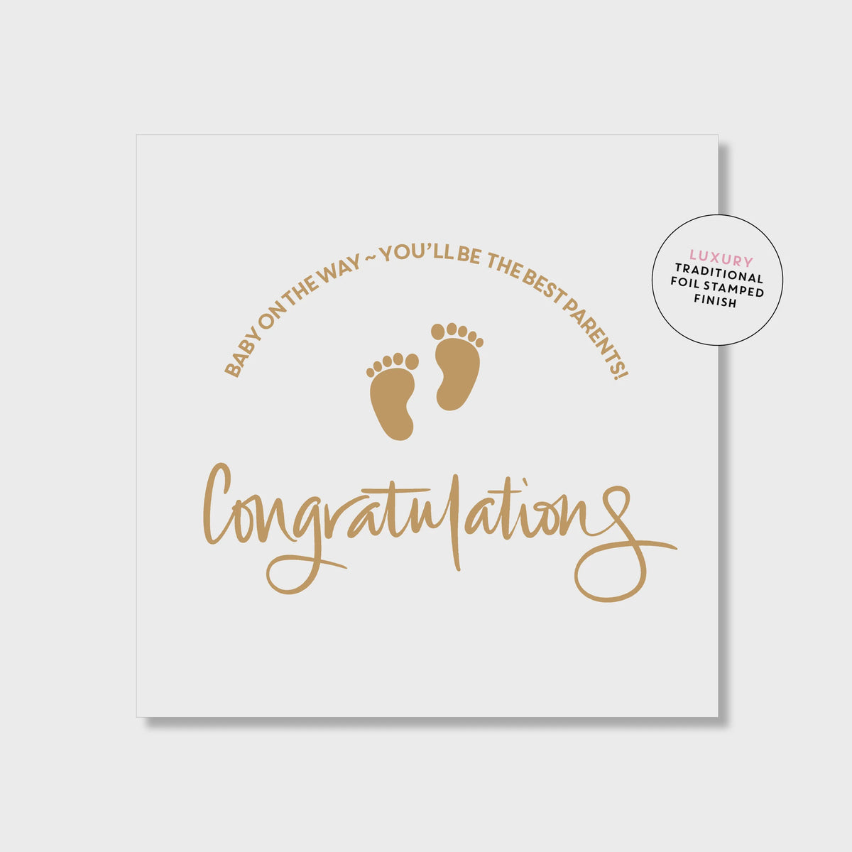 Mini Card - Congratulations Baby on the Way