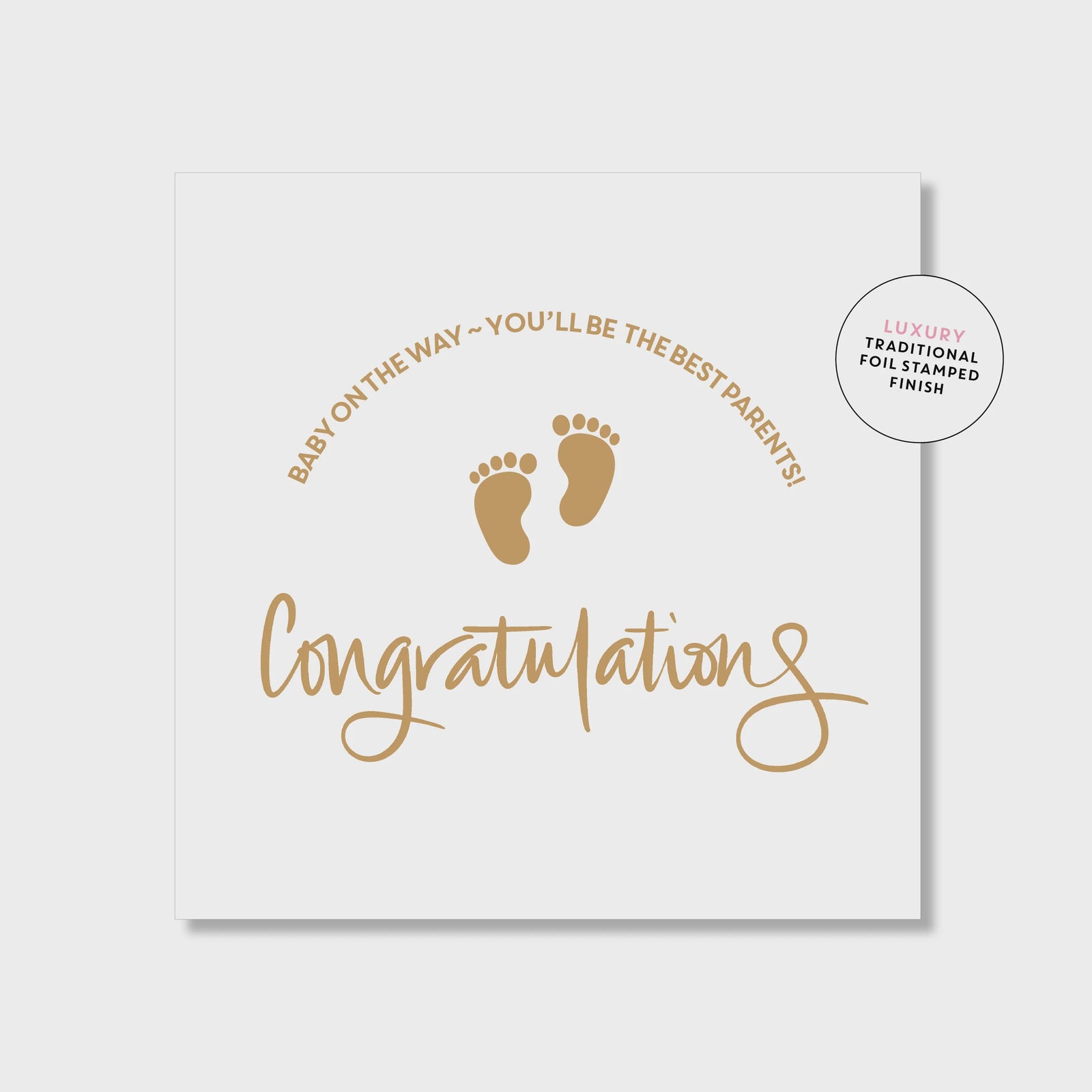 Mini Card - Congratulations Baby on the Way