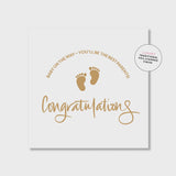 Mini Card - Congratulations Baby on the Way