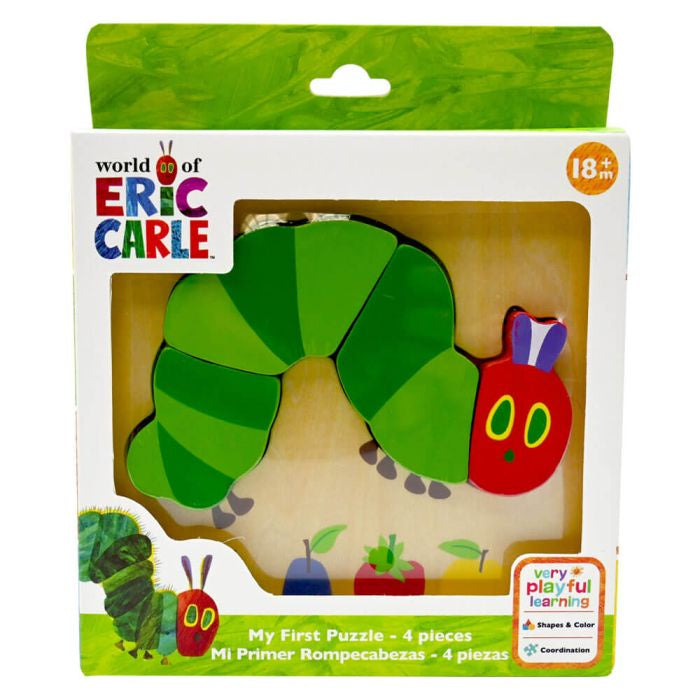 THE VERY HUNGRY CATERPILLAR MY FIRST WOODEN PUZZLE - 4 PIECES