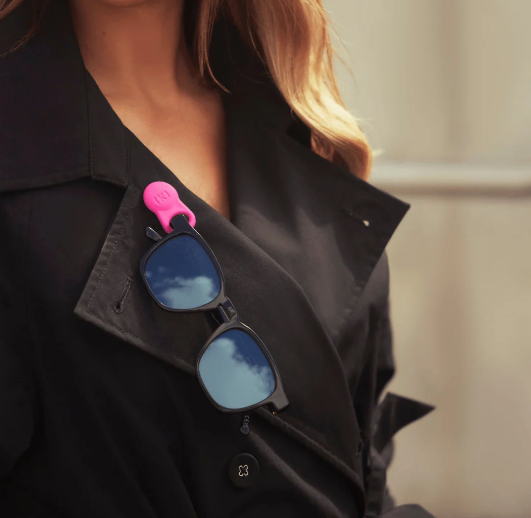 Klipsta - SPEX 2 Pack Glasses Clips (Hot Pink)