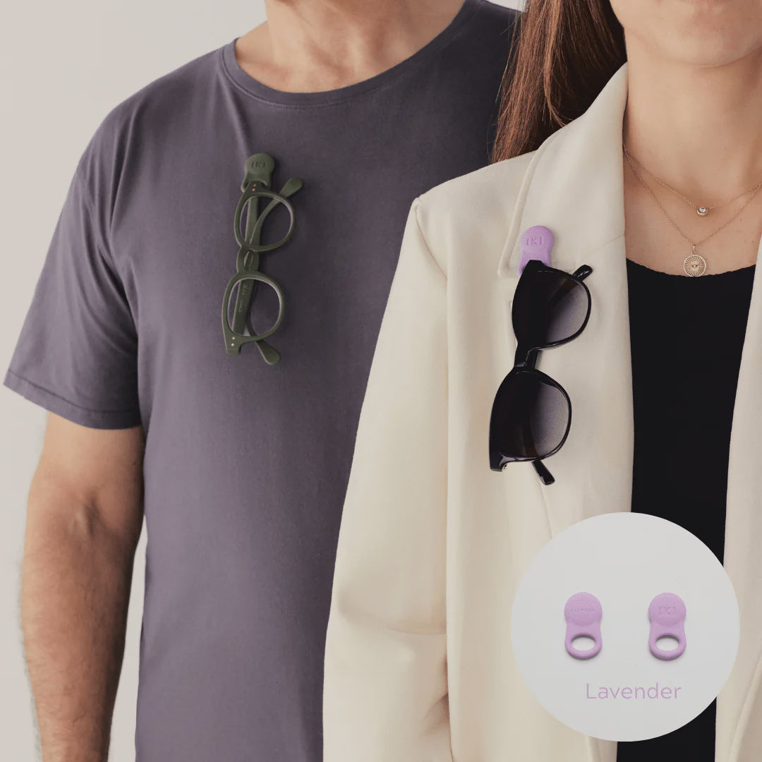 Klipsta - SPEX Glasses Clips (Lavender)
