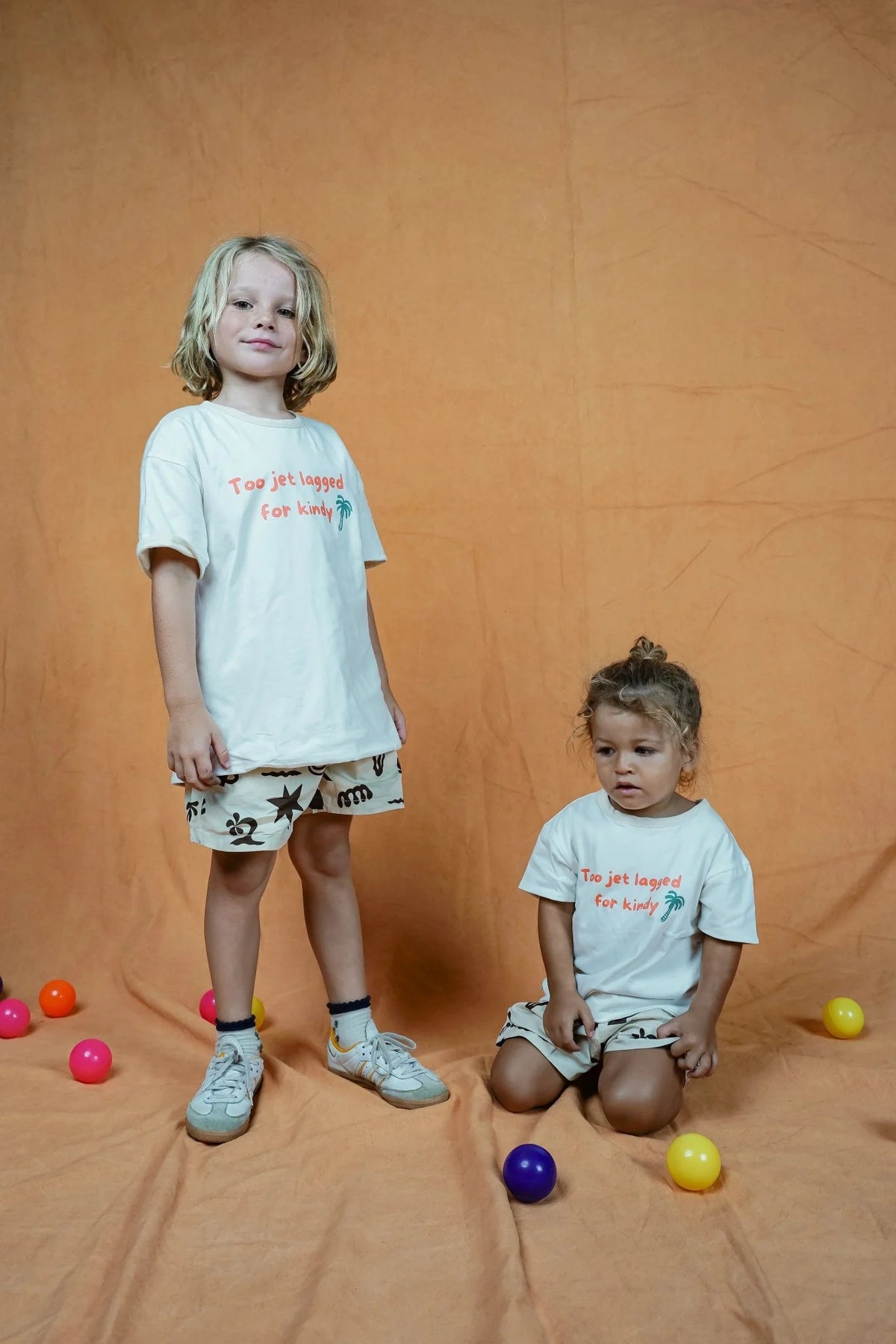 Traveller Tee White/Sugar Reversible (Two tees in one)