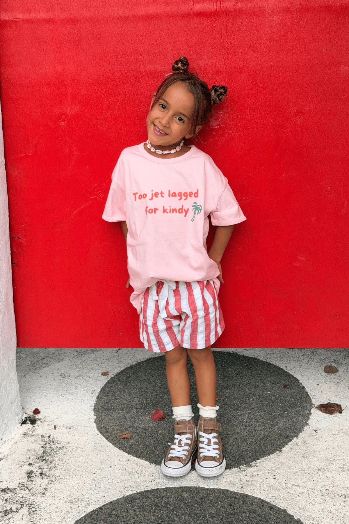Traveller Tee Pink/Yellow – Reversible (Two tees in one)