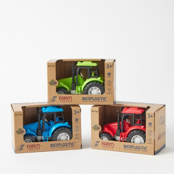 Bioplastic Tractor - 3 Assorted Colours