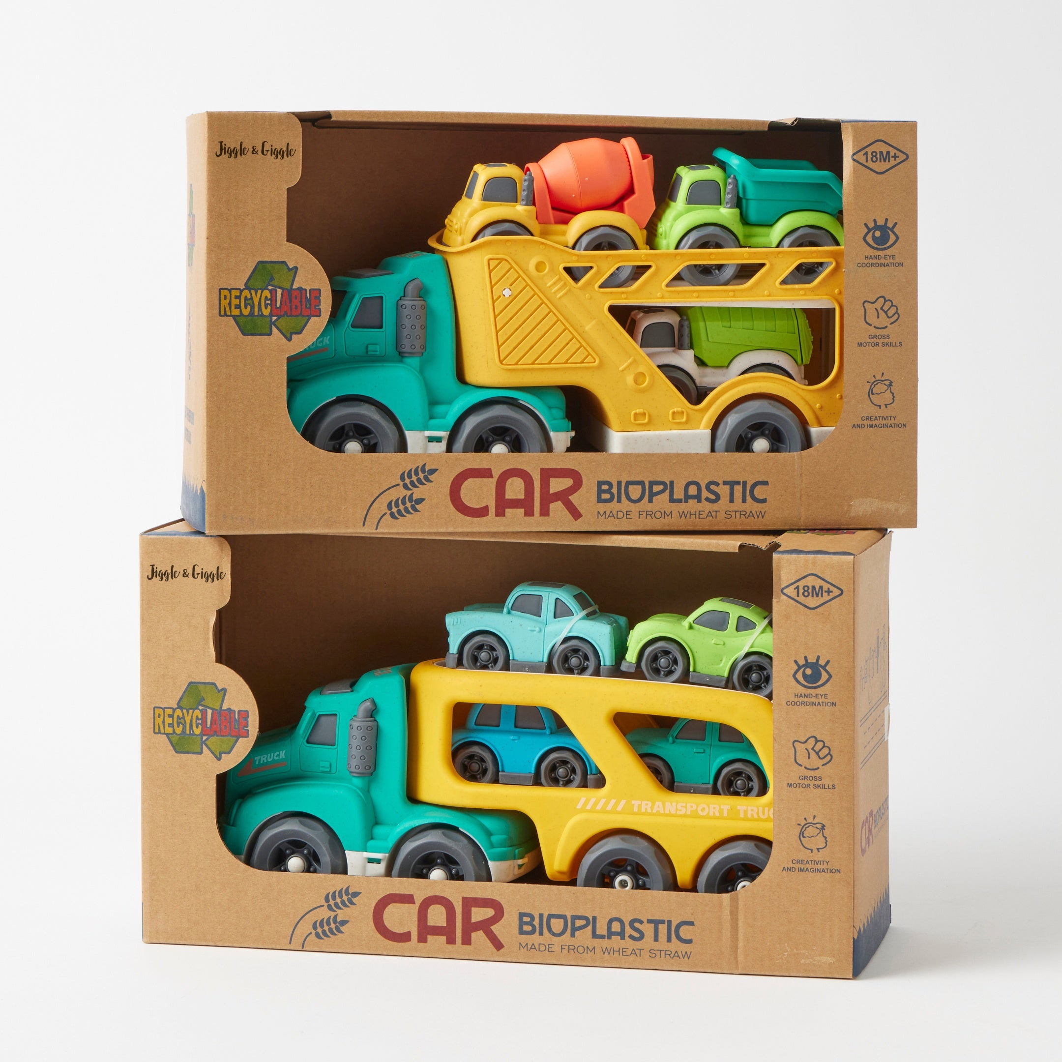 Bioplastic Vehicle Carrier - 2 Designs
