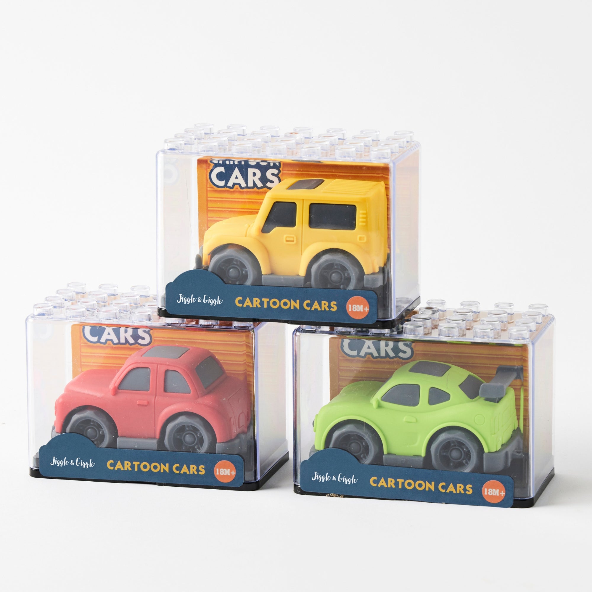 Stack & Play Car - 3 Designs