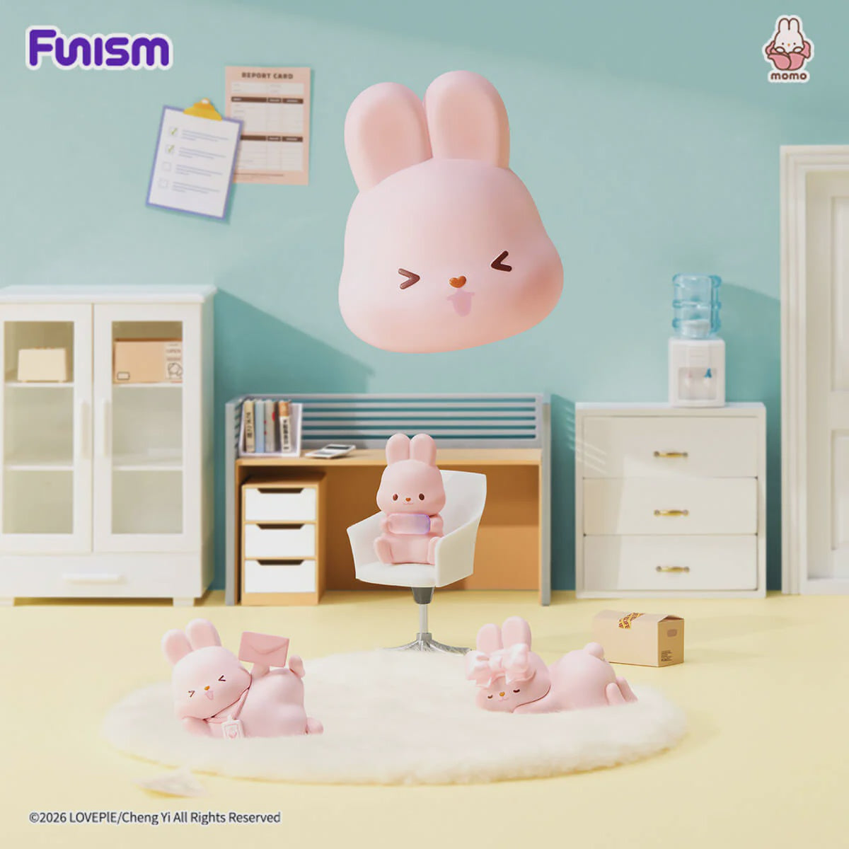 Momo Bunny - 24 Hour Life Diary Figurines - Blind Box