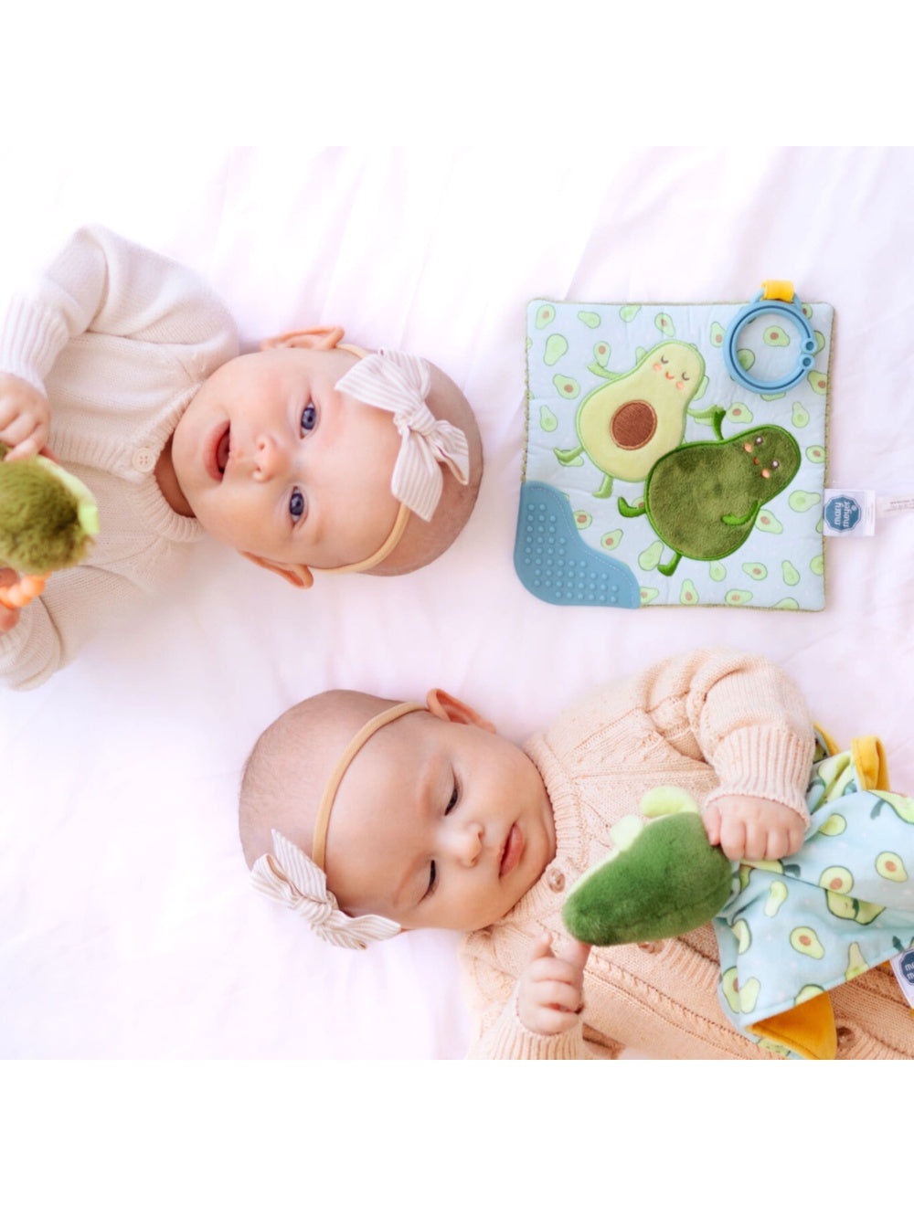 Mary Meyer Sweet Soothies Avocado Crinkle Teether