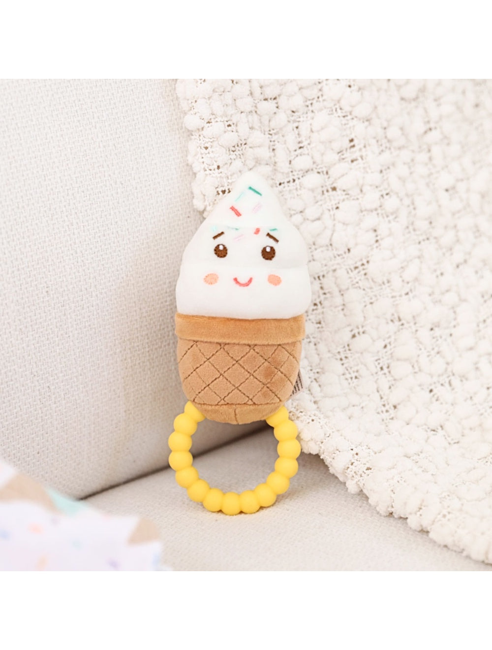 Mary Meyer Sweet Soothies Ice Cream Teether Rattle
