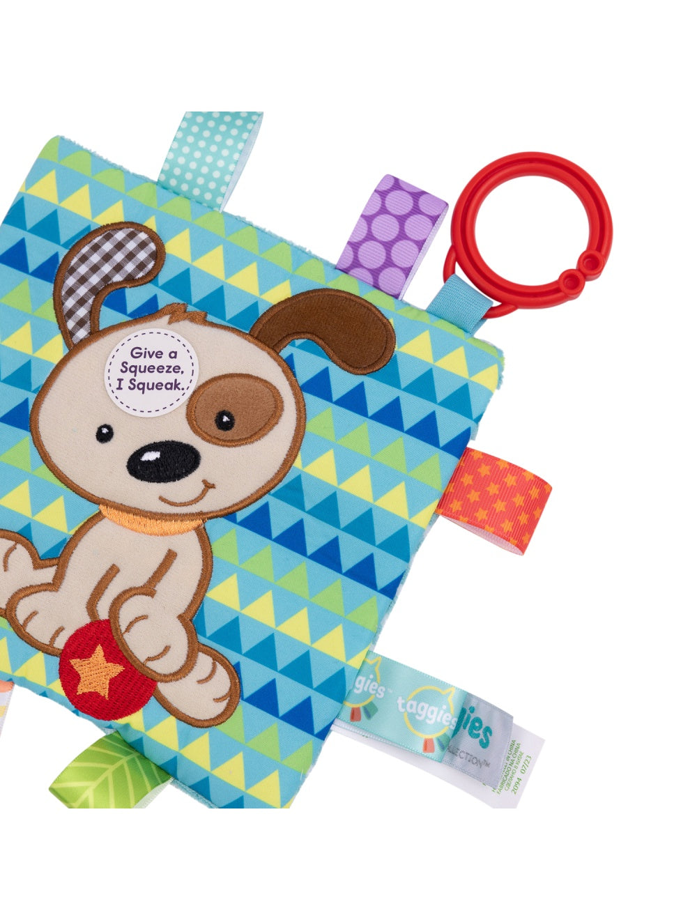 Mary Meyer Taggies Buddy Dog Crinkle Me