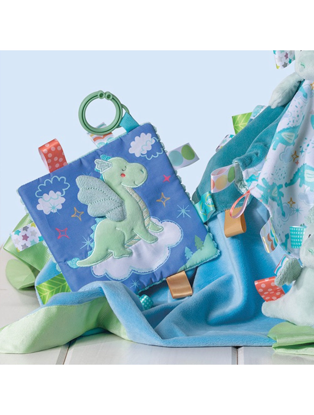 Mary Meyer Taggies Drax Dragon Crinkle Me