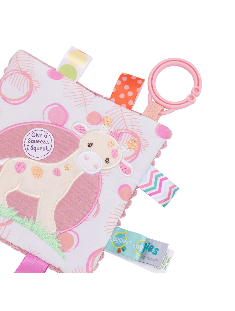 Mary Meyer Taggies Tilly Giraffe Crinkle Me