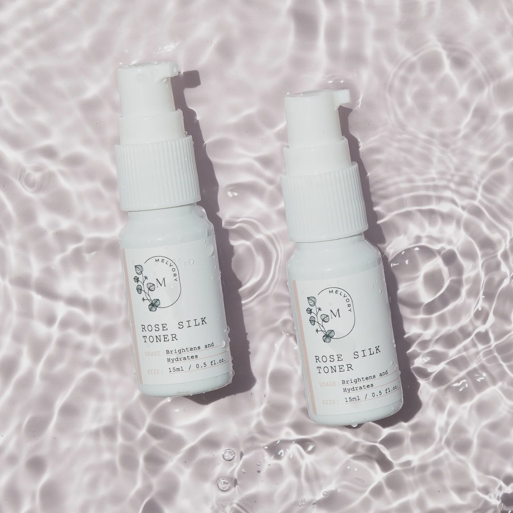 Melvory | Mini Rose Silk Hydrating Toner (15mL)