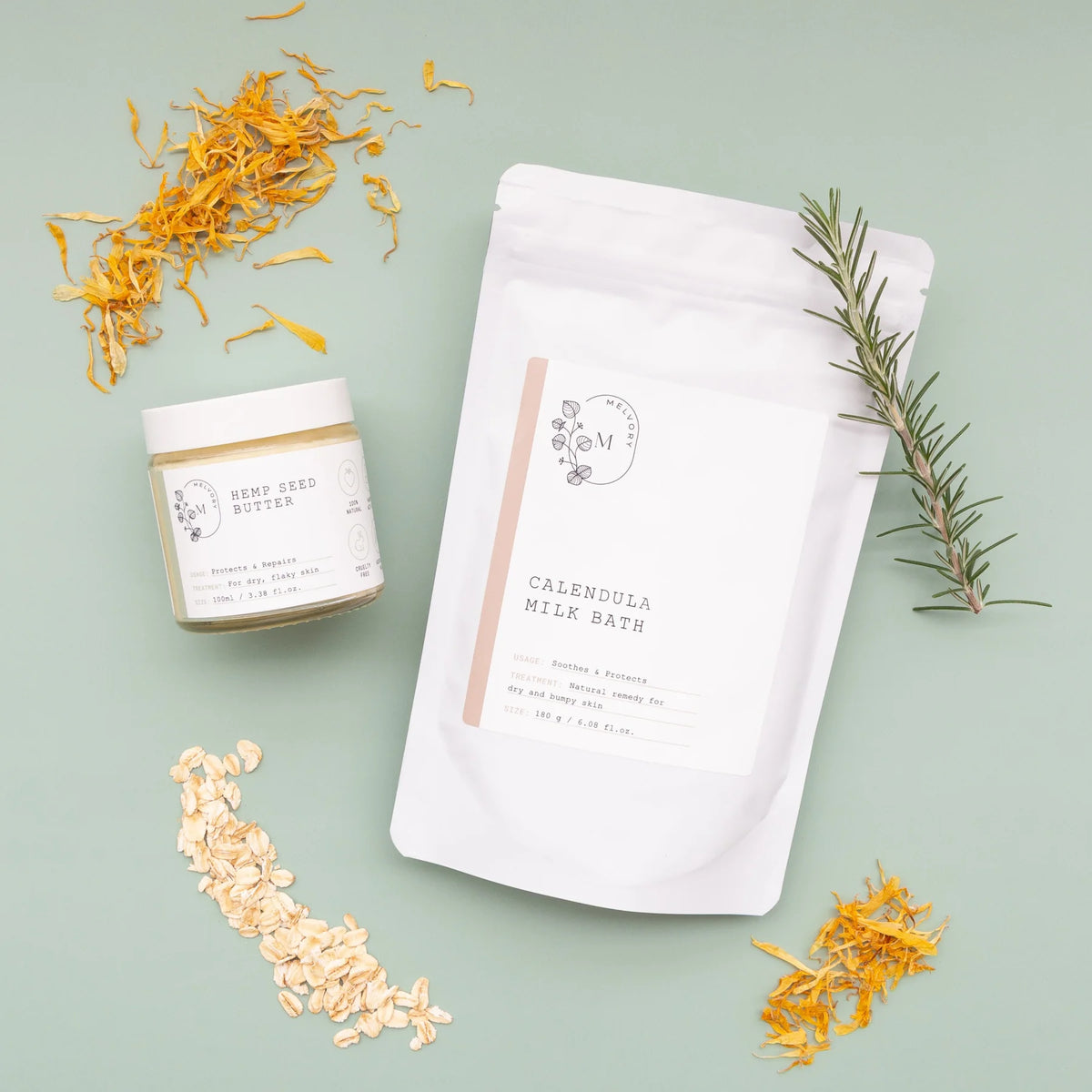Melvory | Calendula Golden Milk Bath