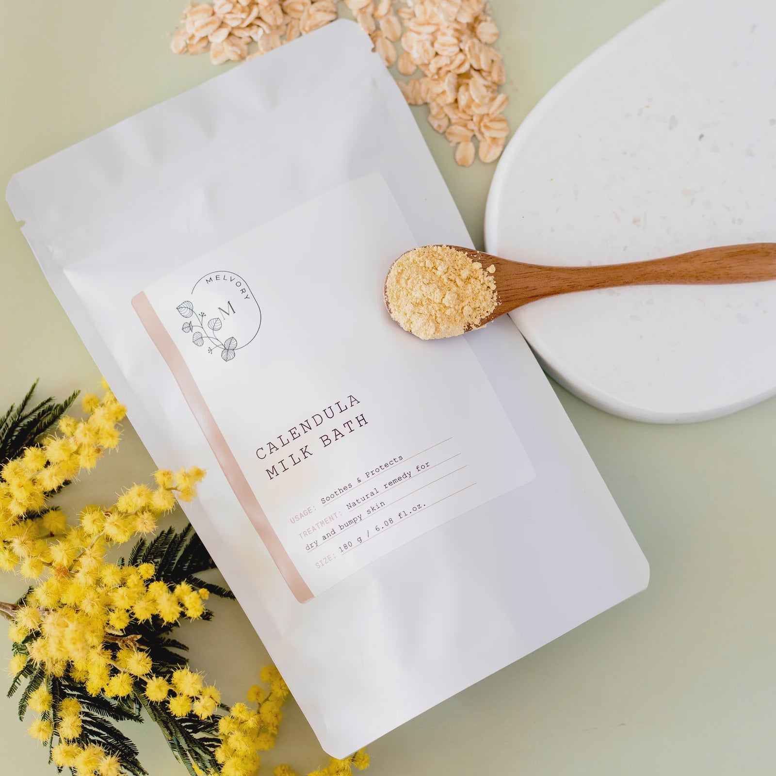 Melvory | Calendula Golden Milk Bath